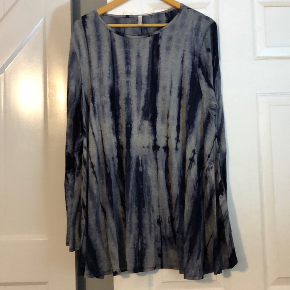 Blue long shirt or dress